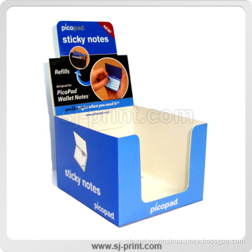 OEM Customized Pop Cardboard Desk Display Stand Box